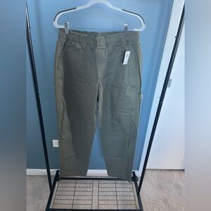 Old Navy Olive Green Women's Cropped Pants